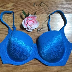 Soma 34DD blue bra